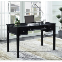 Coaster Furniture 800913 Constance Writing Desk with Power Outlet Black